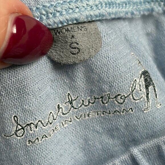 Smartwool Merino Wool Base Layer Bottom (Periwinkle Blue) - Size Small - Picture 7 of 9